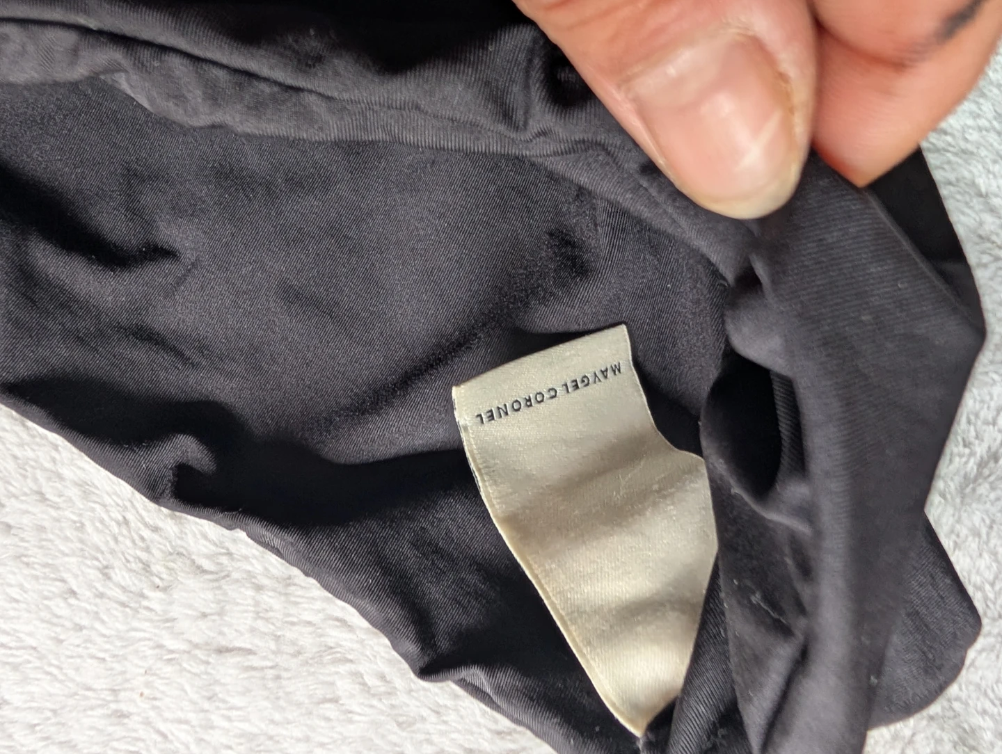 ⚽Maygel Coronel Black Ruffle Bikini - photo 5