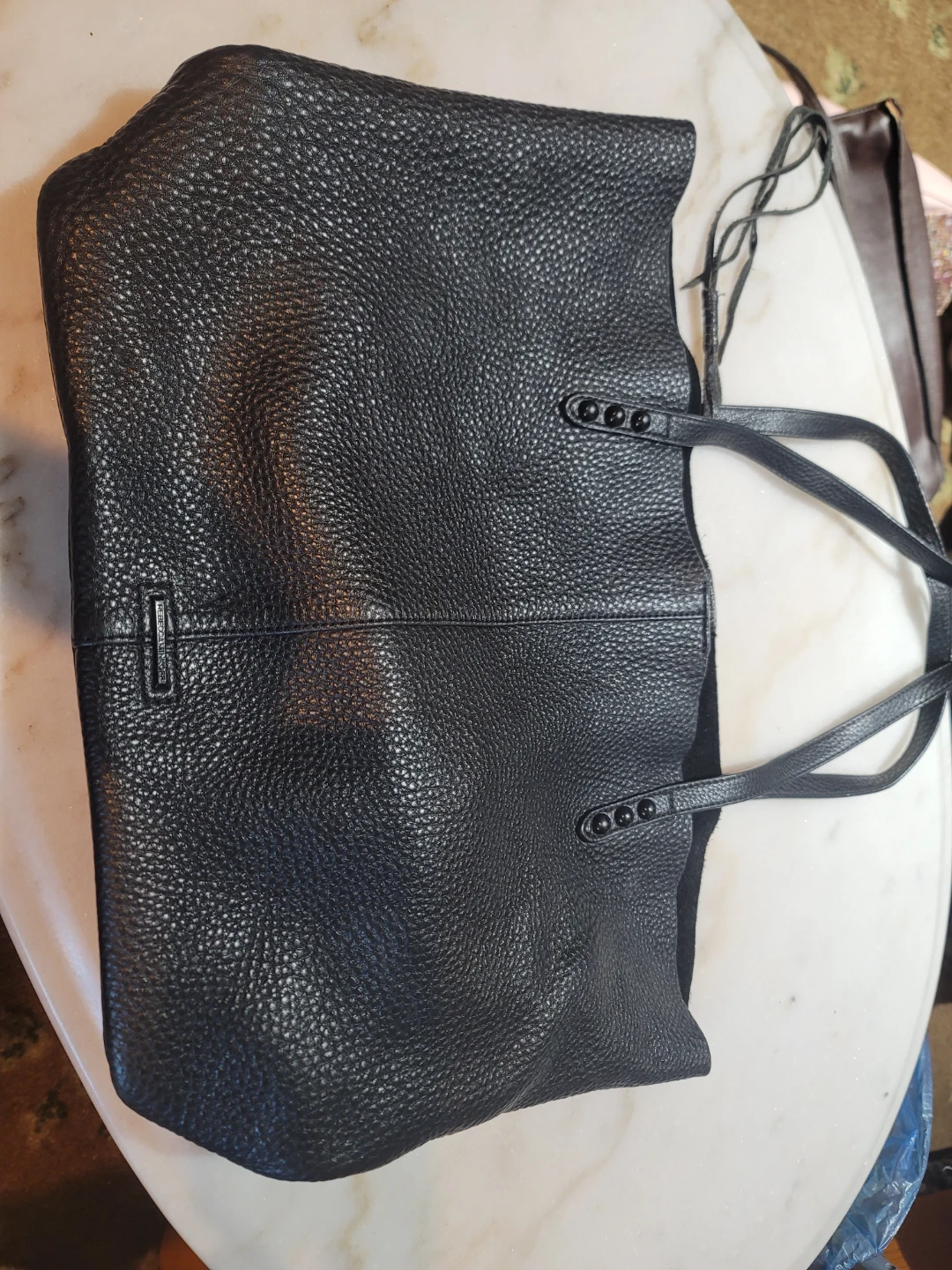 Rebecca Minkoff Black Leather Tote Bag - photo 2