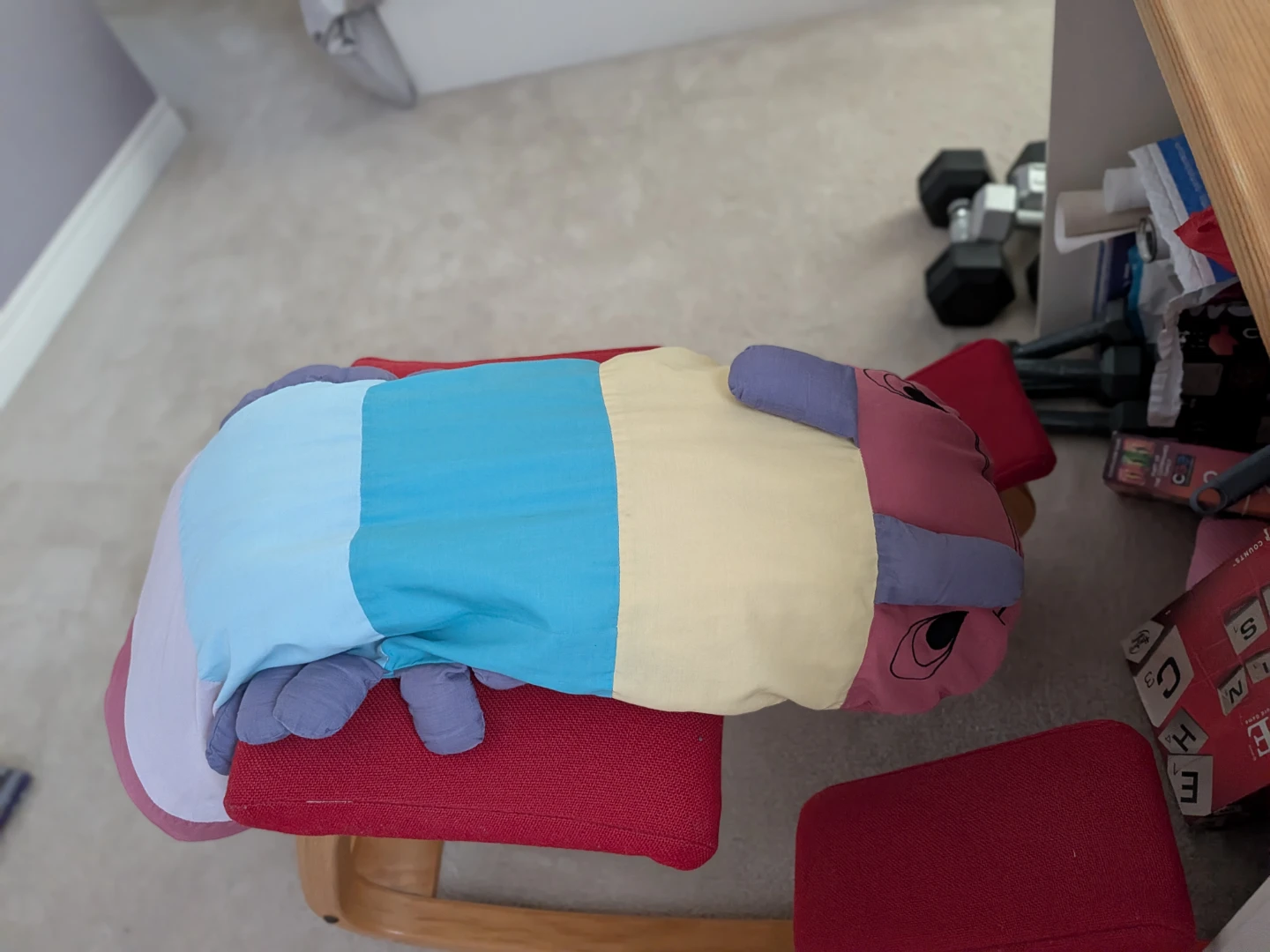 Plush Caterpillar Pillow - photo 3