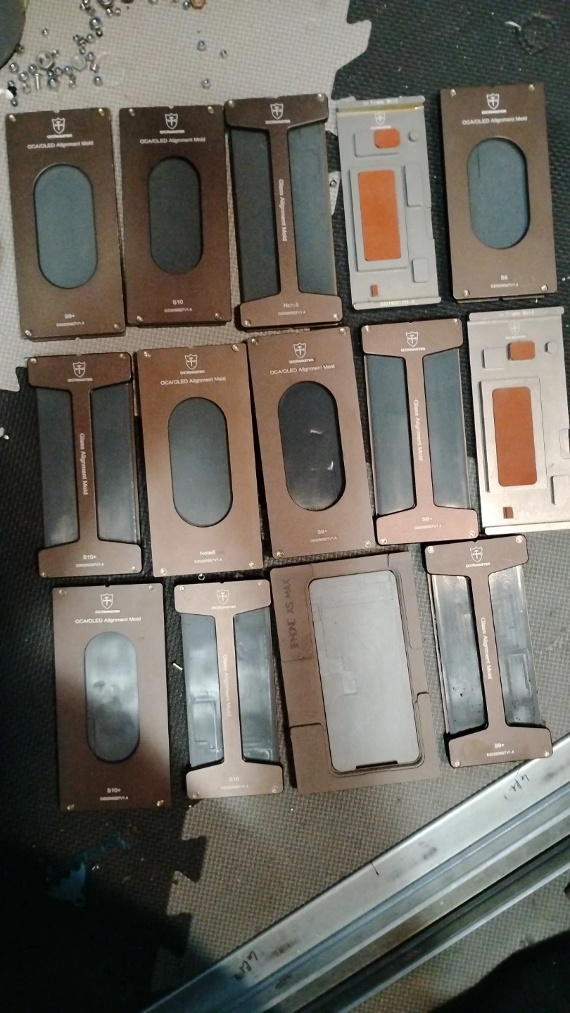OCA/OLED Alignment Molds for various iPhone models