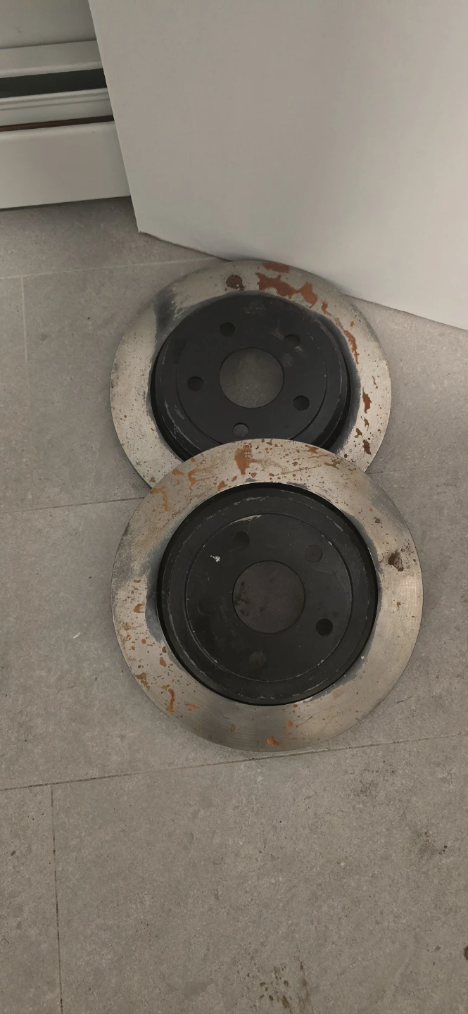 Pair of Used Brake Rotors