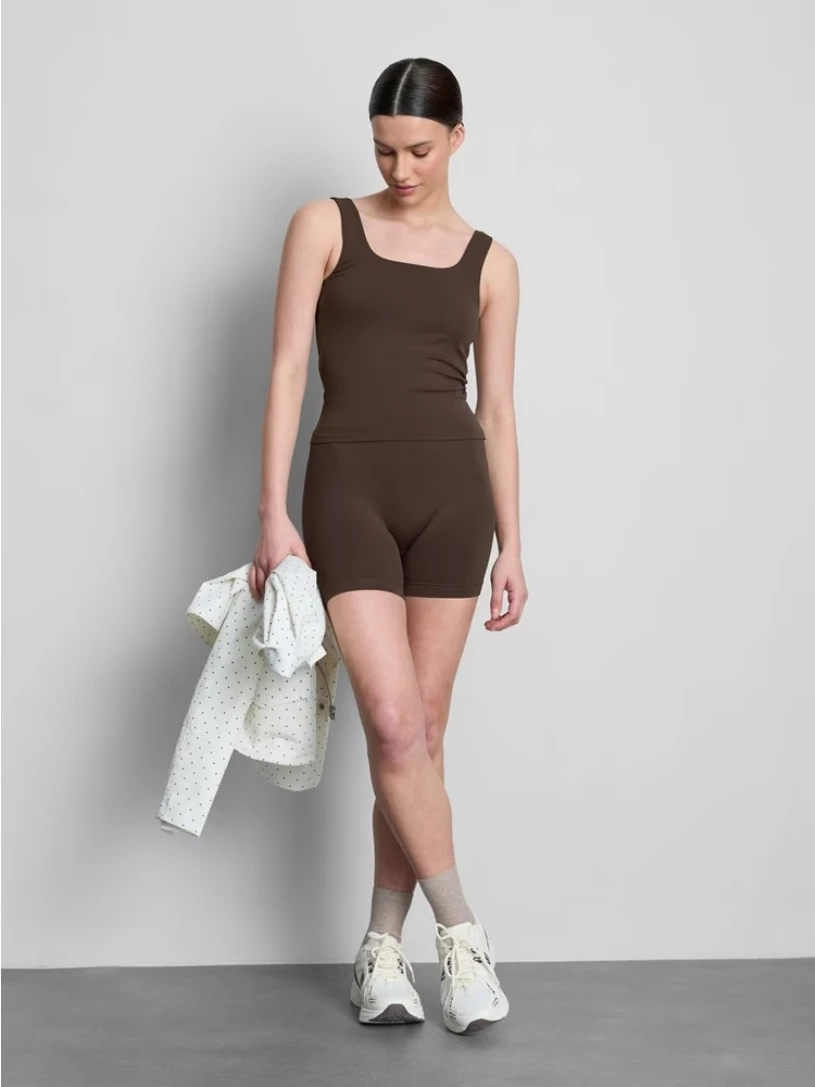 Brown  Bike Shorts