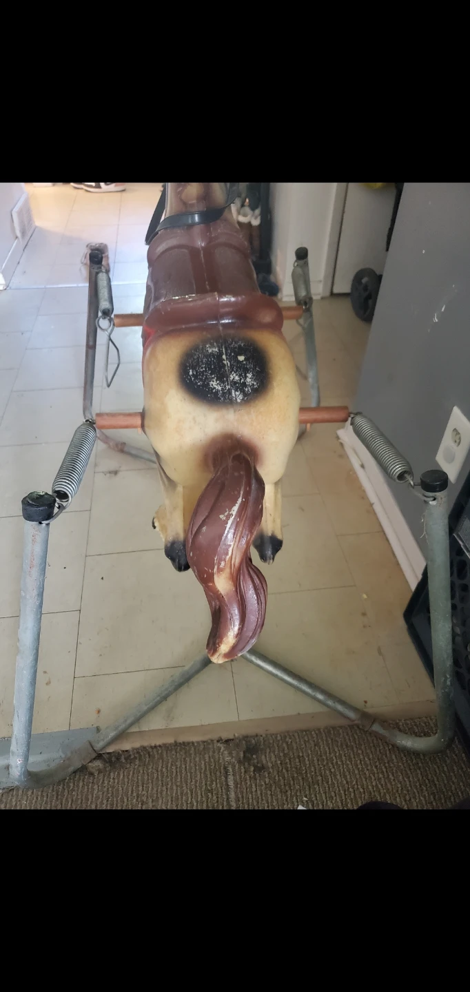 Vintage Spring Rocking Horse Toy - photo 3
