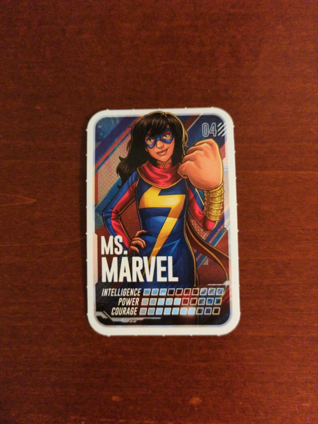 Ms. Marvel Trading Card - photo 3
