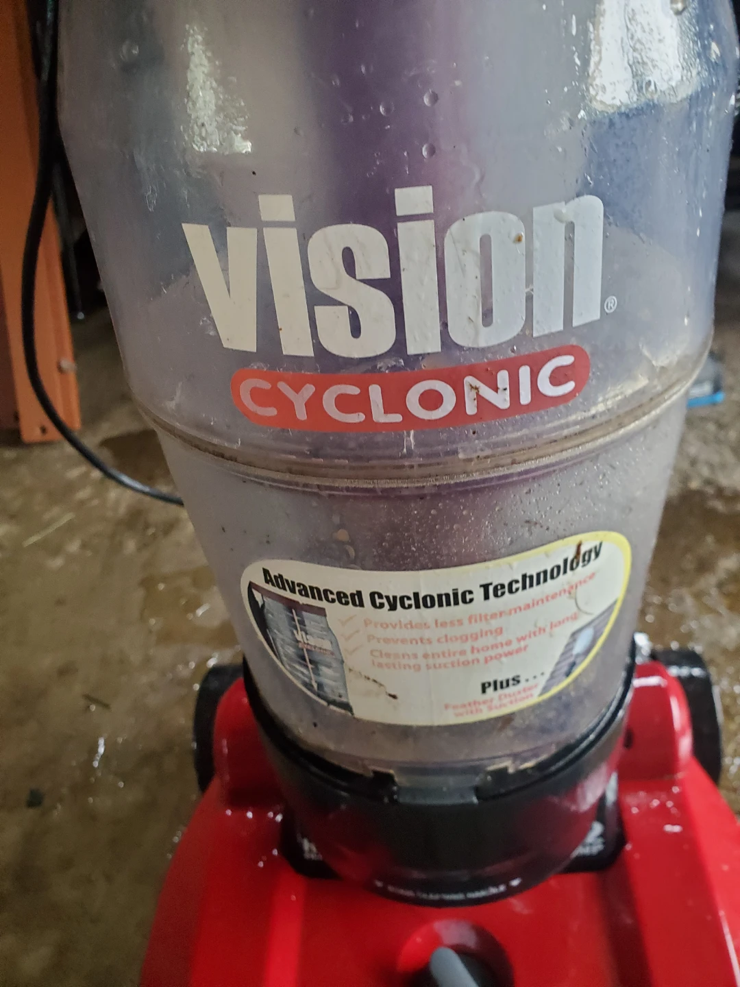 Dirt Devil Vision Cyclonic Vacuum Cleaner - photo 2