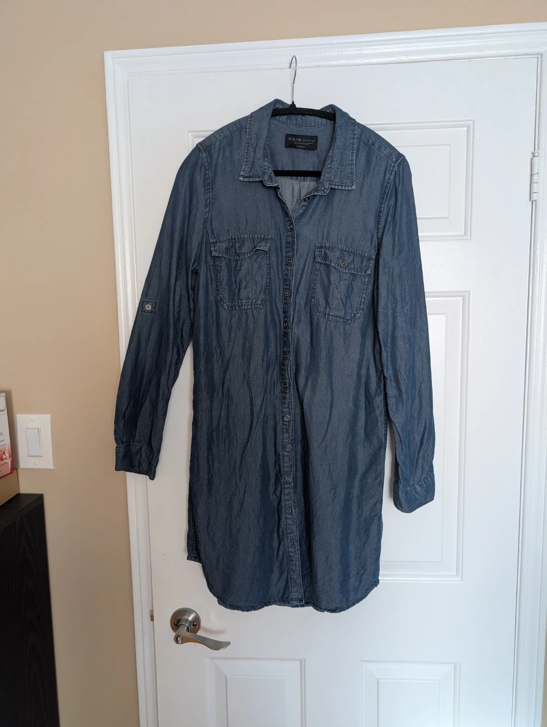 Denim Shirt Dress