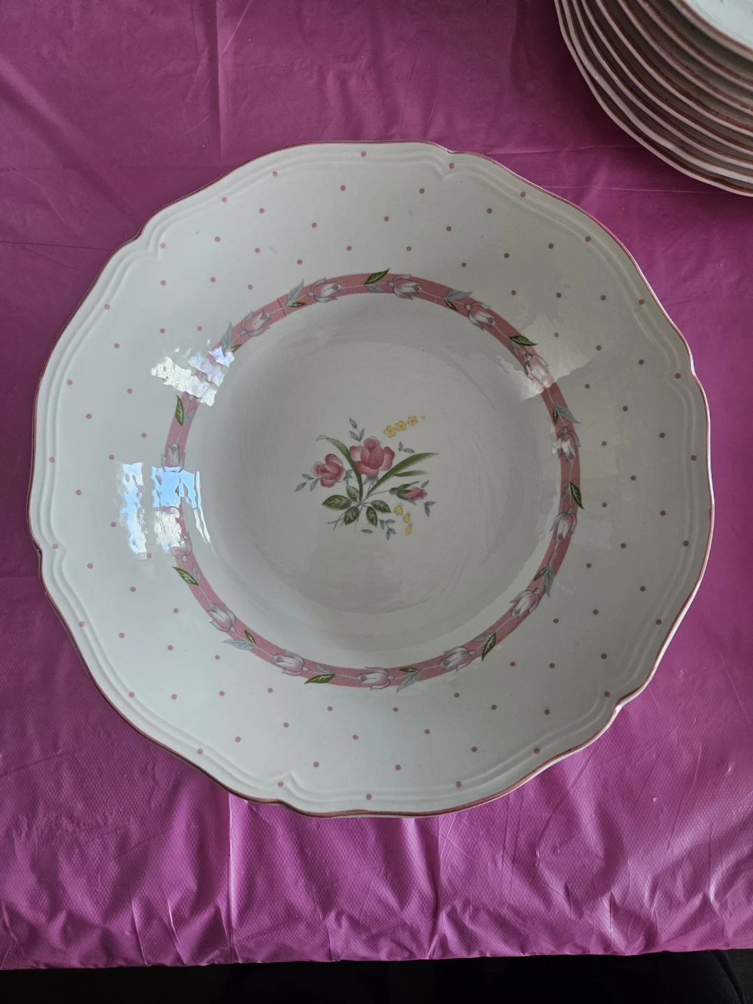 Vintage Sango Country French "Chateau" China Dining Set - photo 3