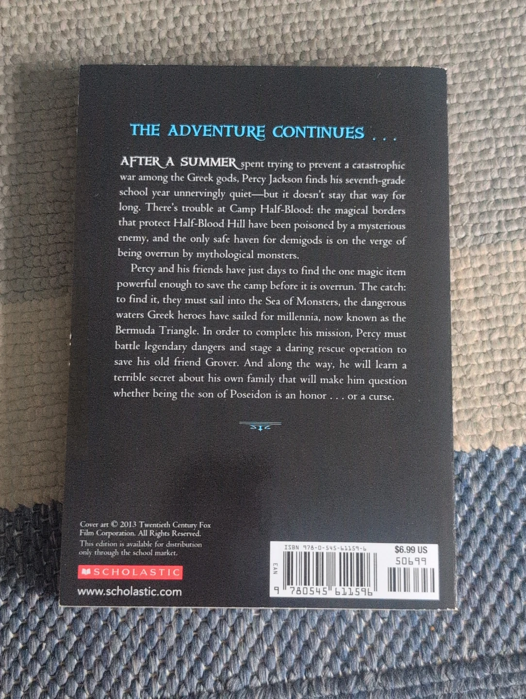 The Sea of Monsters by Rick Riordan - photo 2