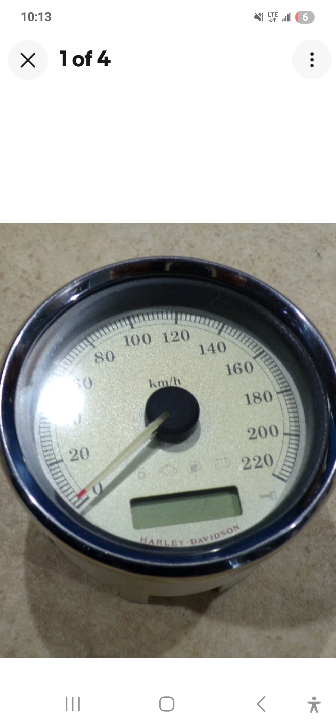 Harley Davidson Speedometer Dash Gauge