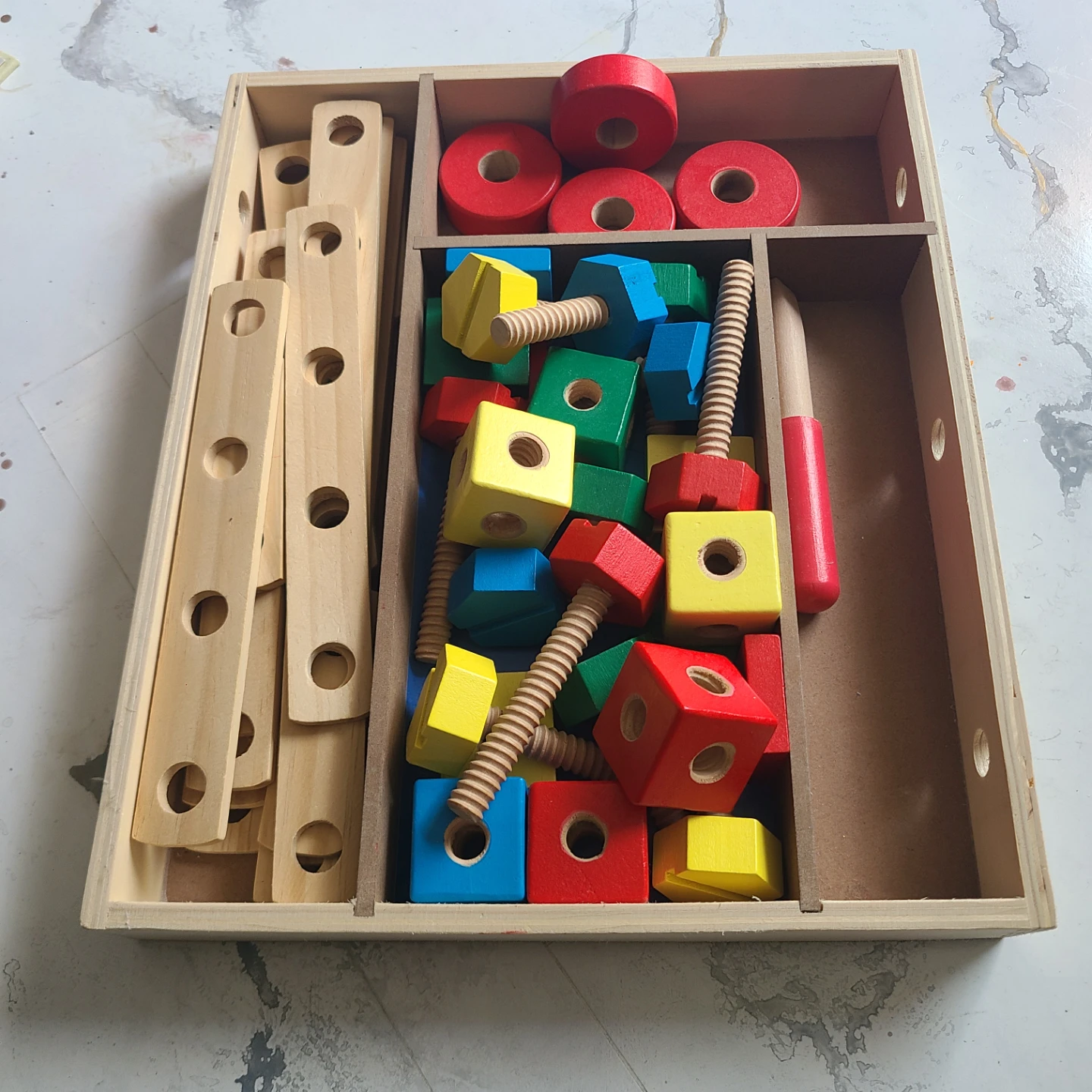 Wooden building toy
