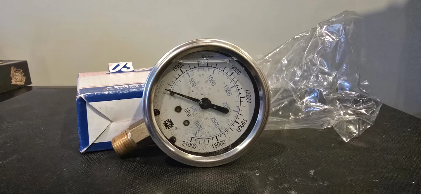 AMETEK Pressure Gauge 3000 PSI