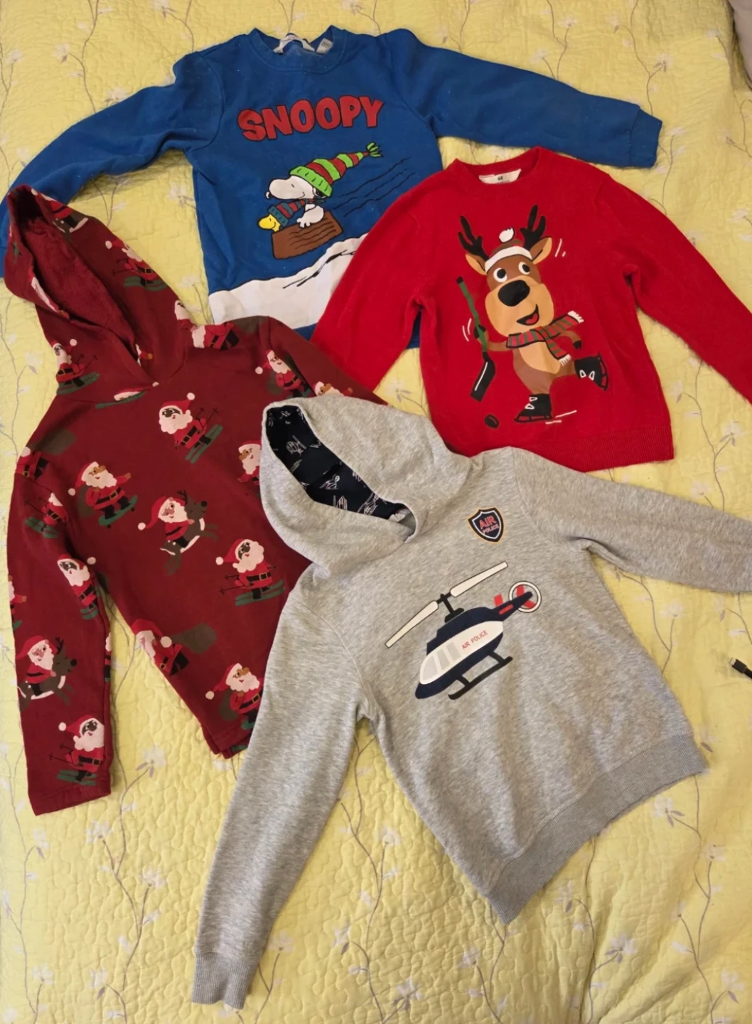 Bundle of 4 Kids' Sweaters/Hoodies