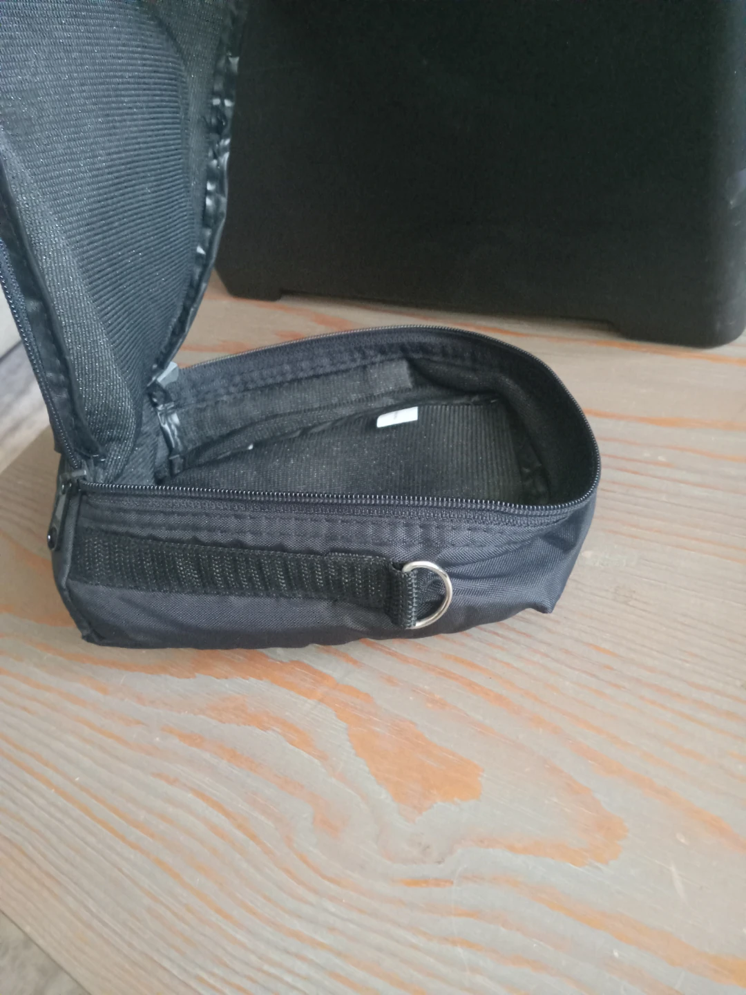 TDK  vintage Black Pouch Bag - photo 3