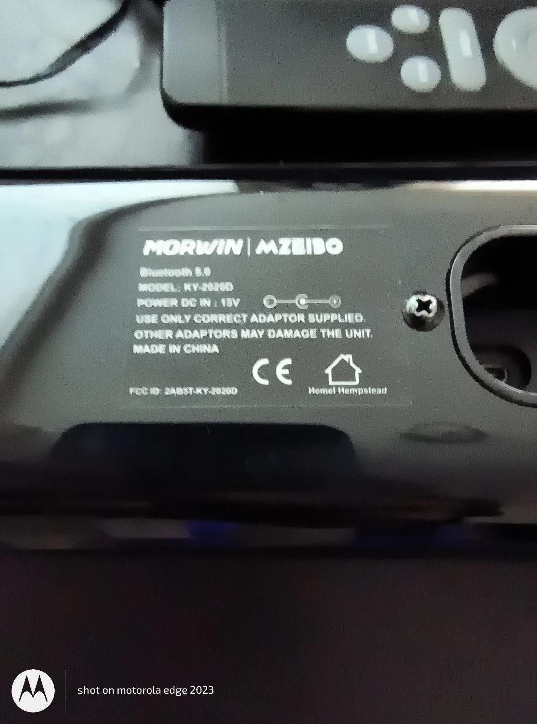 MORWIN MZEIBO KV-2020D Soundbar - photo 2