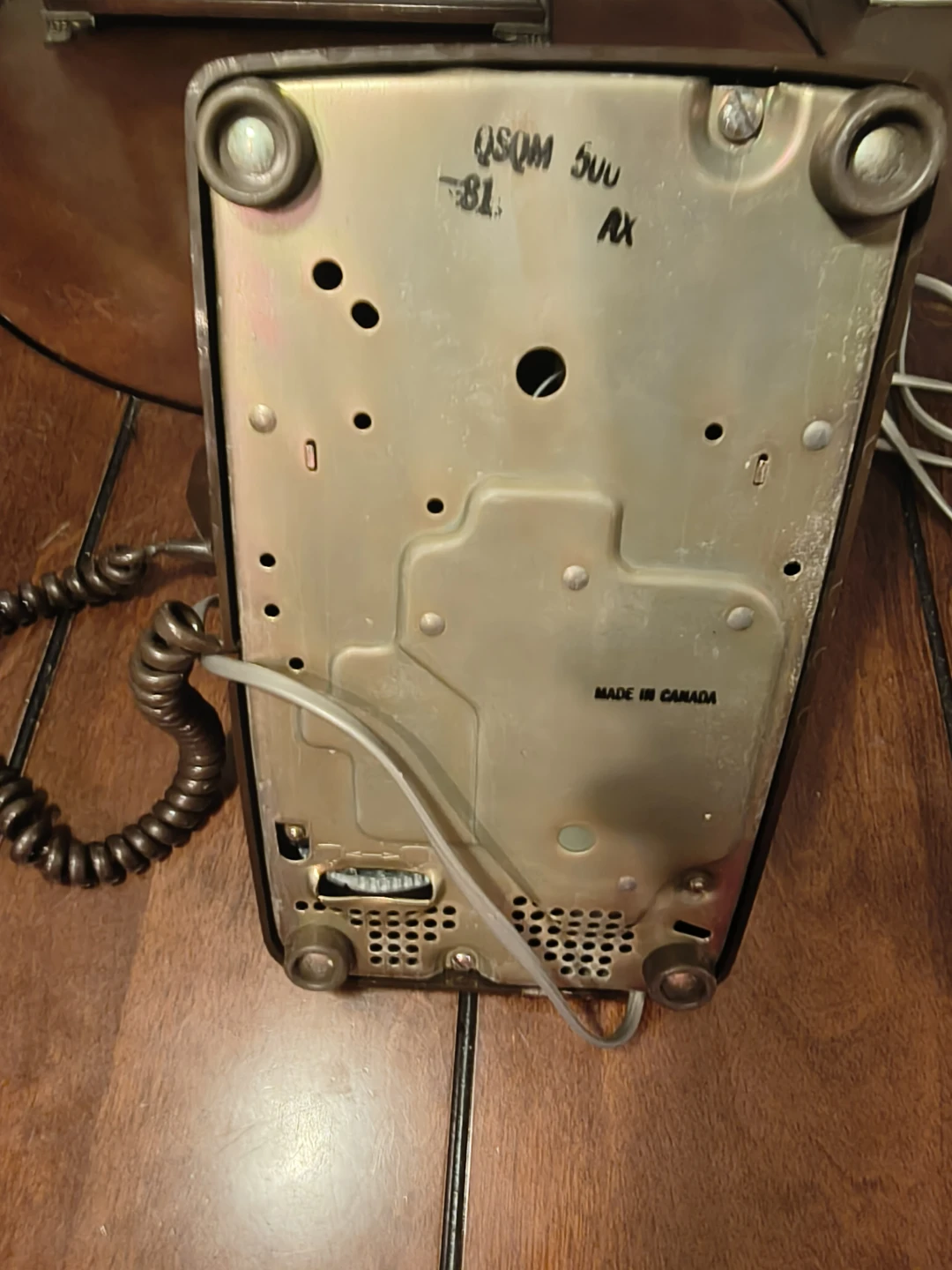 Vintage Brown Rotary Dial Telephone - photo 2