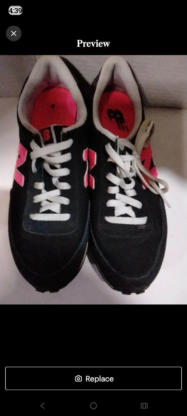 New Balance Black Pink Running Shoes - photo 2