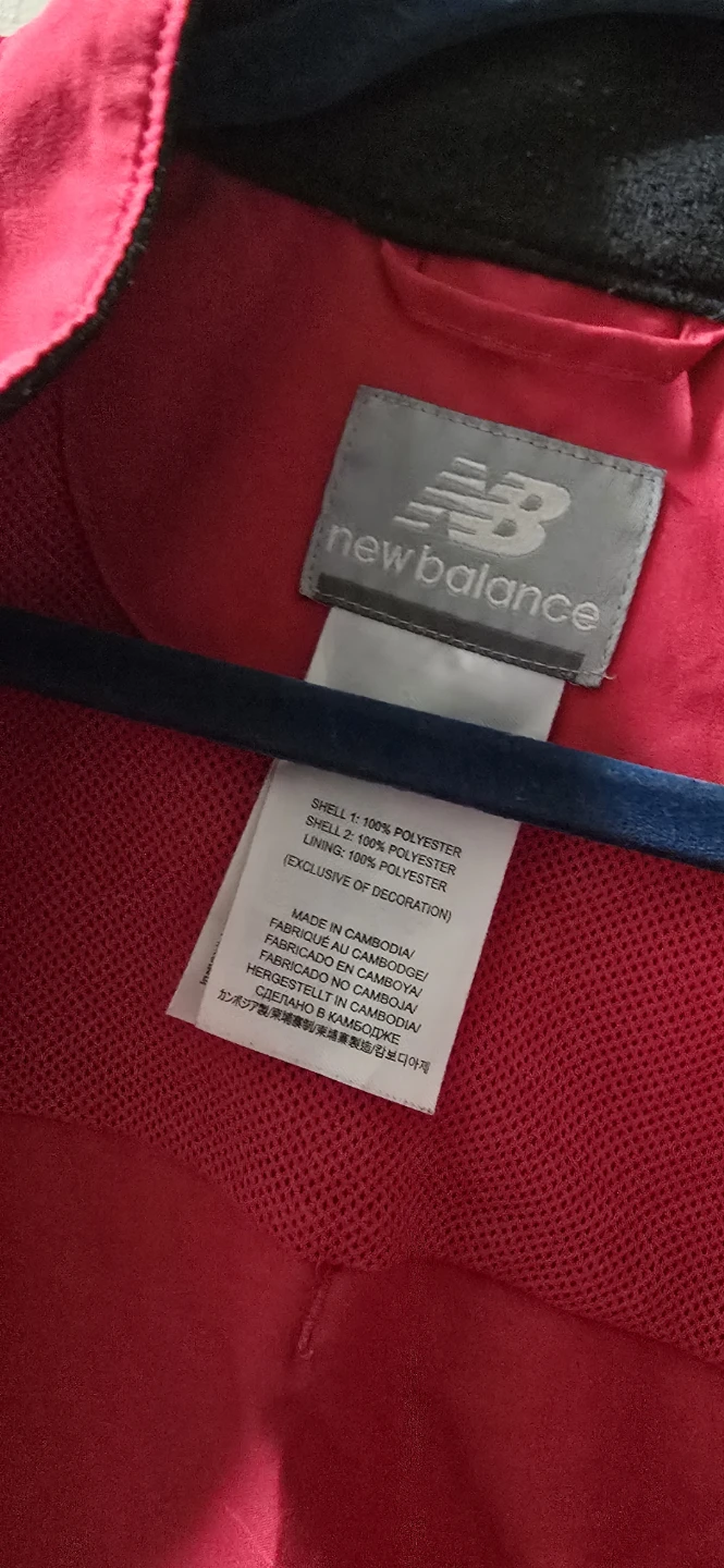 New Balance Women's Pink Track Jacket Size S - photo 4