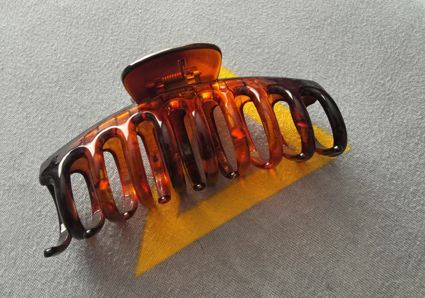 Brown Tortoiseshell Claw Clip