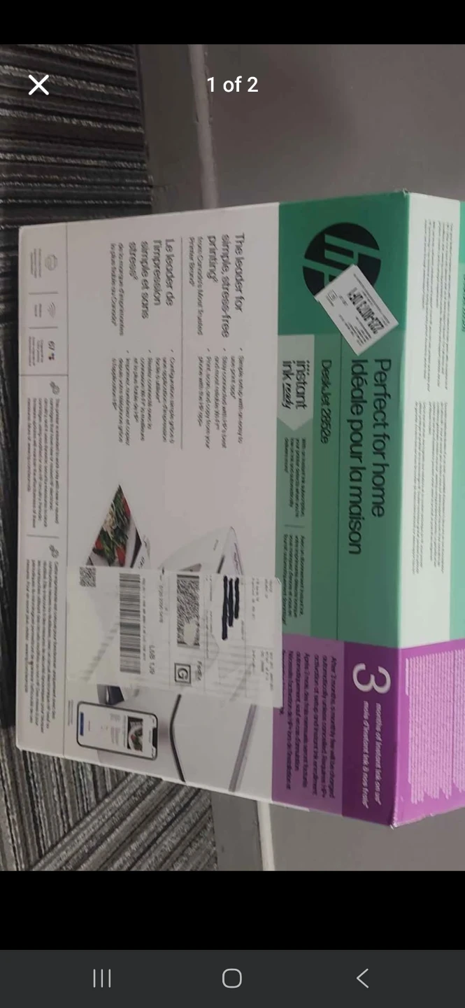 HP DeskJet 2852 All-in-One Printer - photo 2