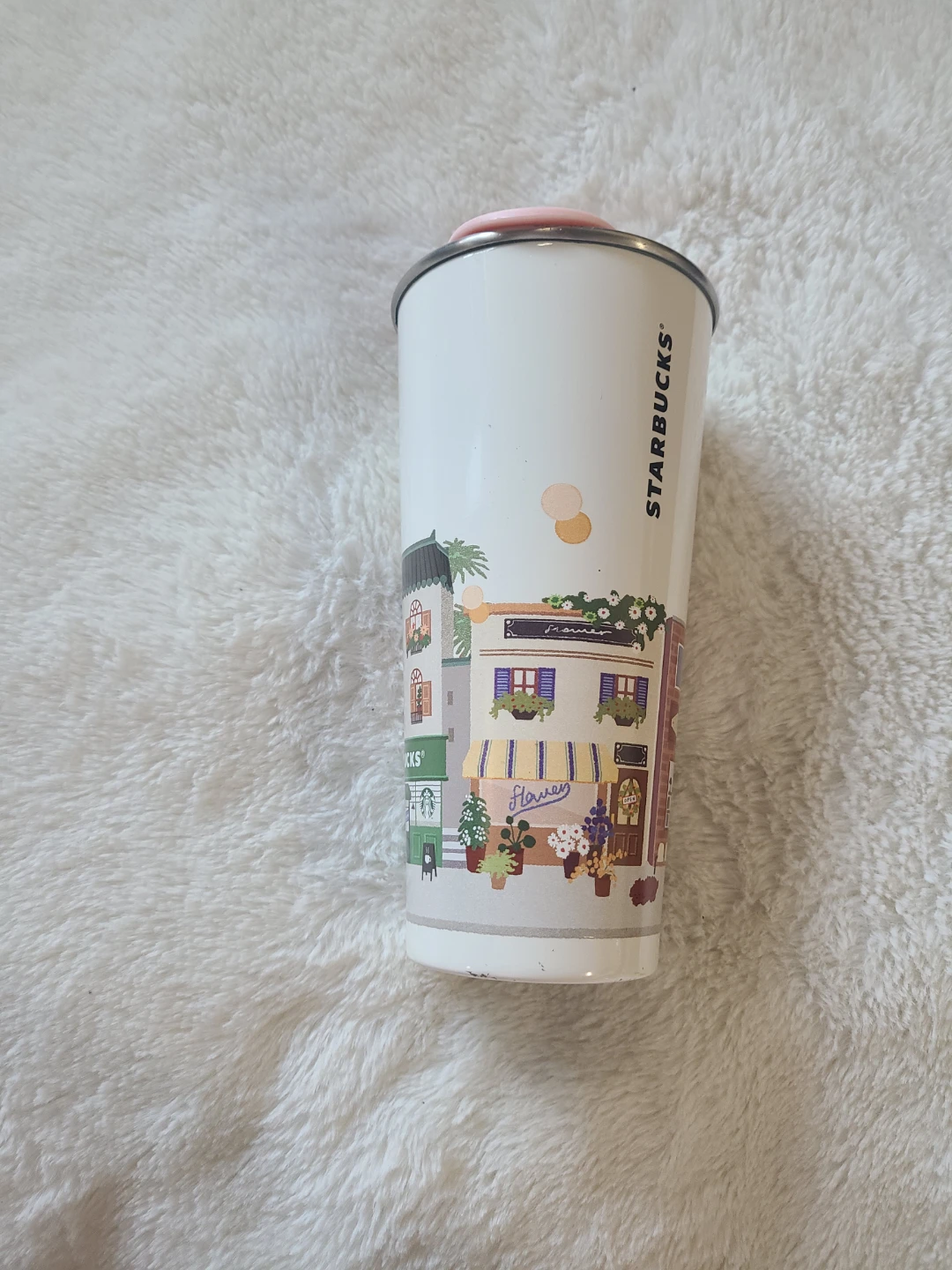 16 oz Starbucks Tumbler with Pink Lid - photo 2