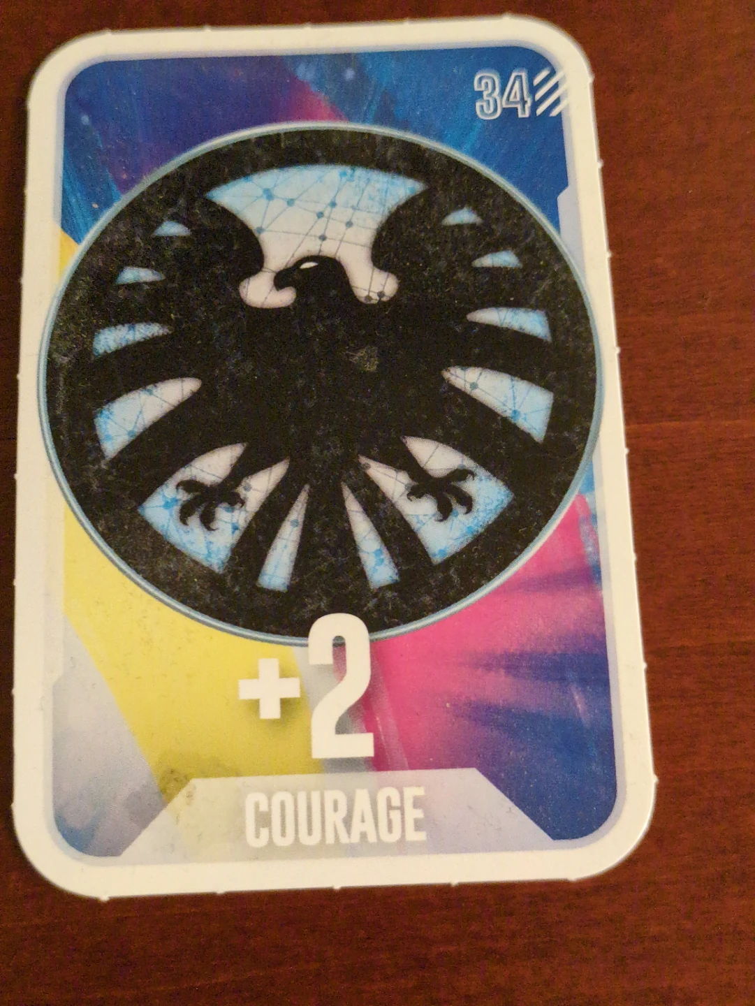 Marvel SHIELD Courage Card - photo 3
