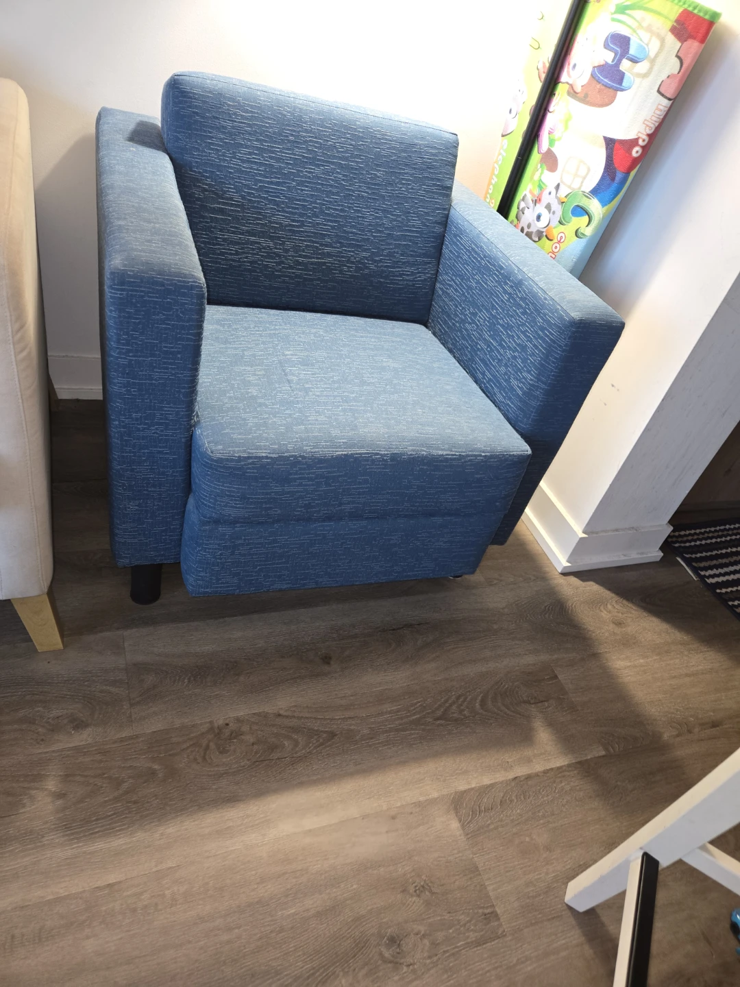 Blue Accent Chair - photo 2