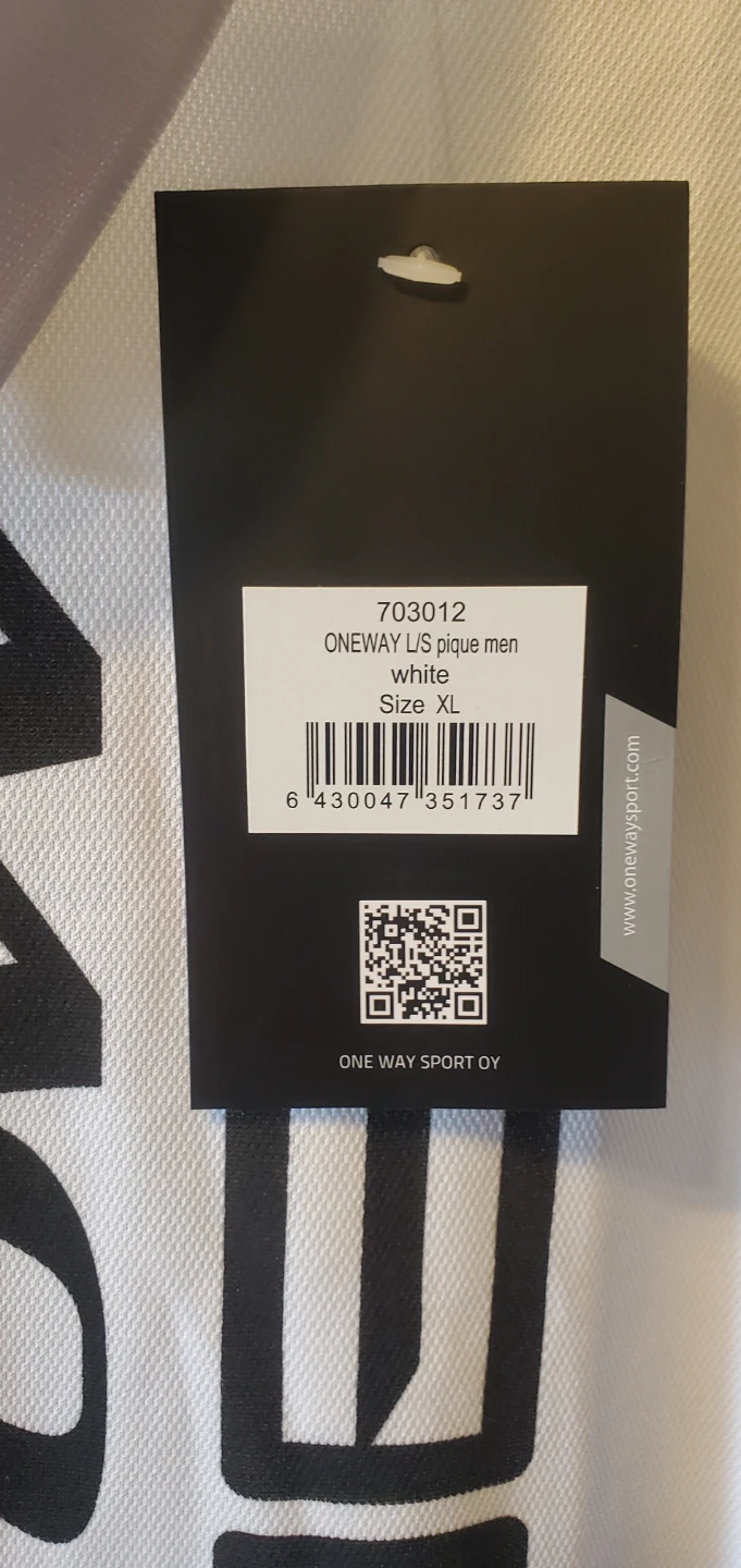 OneWay Men's Long Sleeve Polo Shirt Brand New Size XL - photo 2