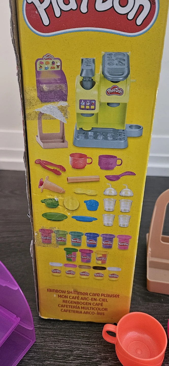 Play-Doh Rainbow Shimmer Cafe Playset - photo 2
