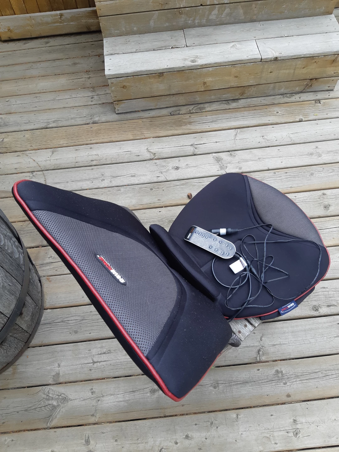 ObusForme© Back Support Massage Full Back & Seat Heated Cushion - photo 3
