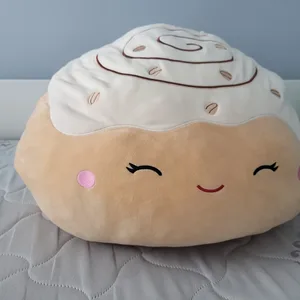 Squishmallow Cinnamon roll Pillow