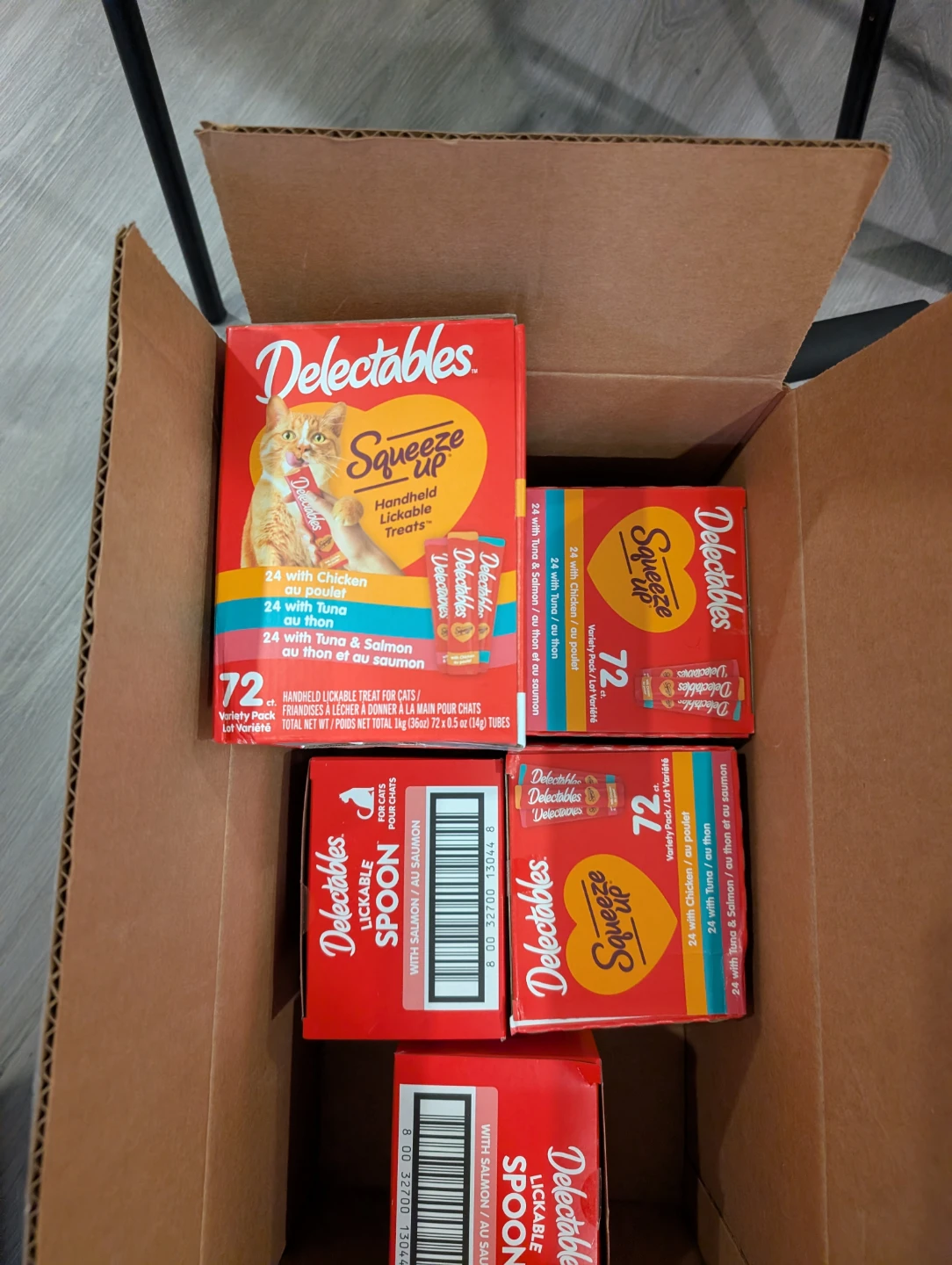 Delectables Squeeze Up Variety Pack Cat Treats - photo 3