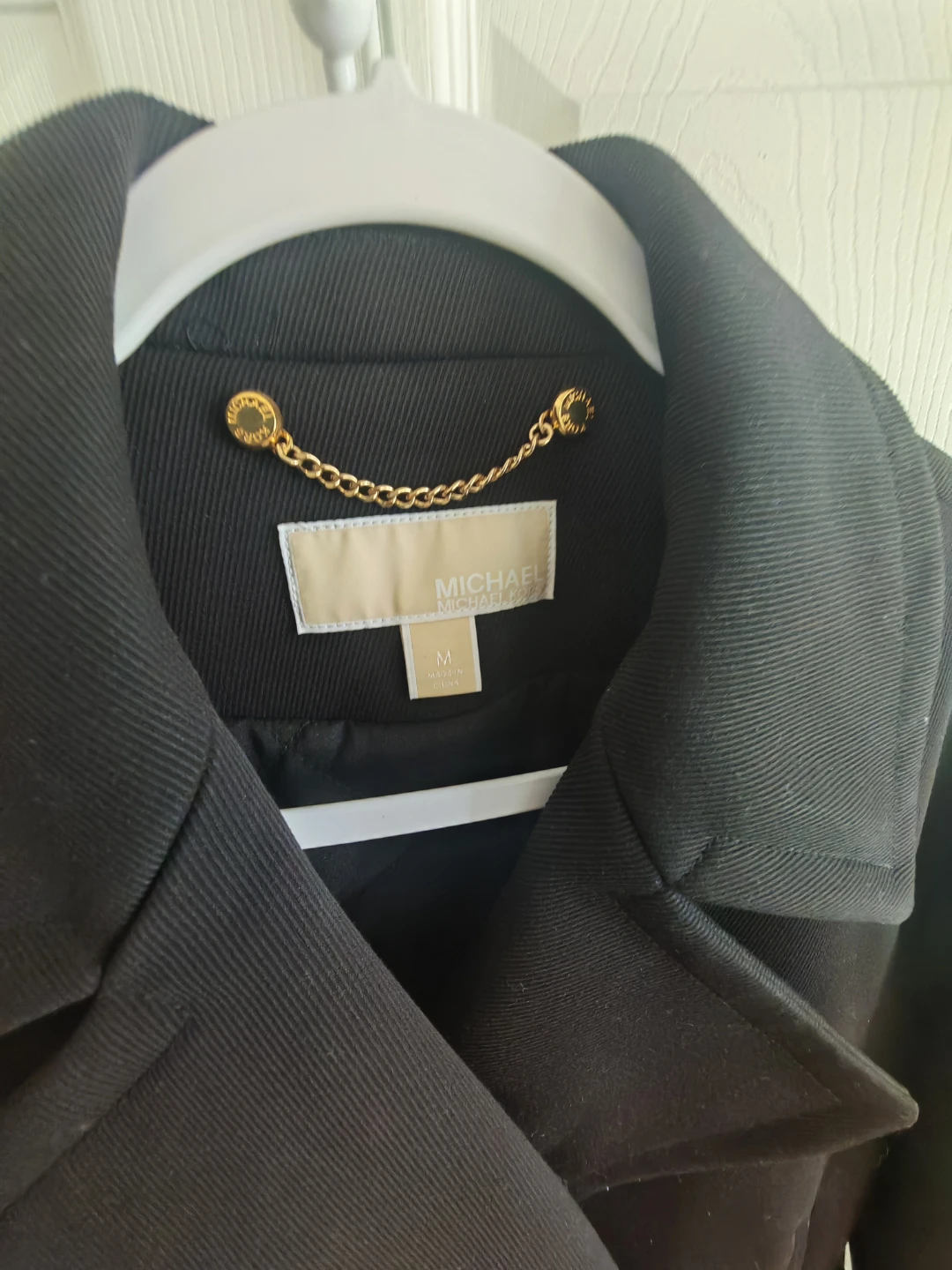 Michael Kors Black Double-Breasted Jacket - Size M - photo 2