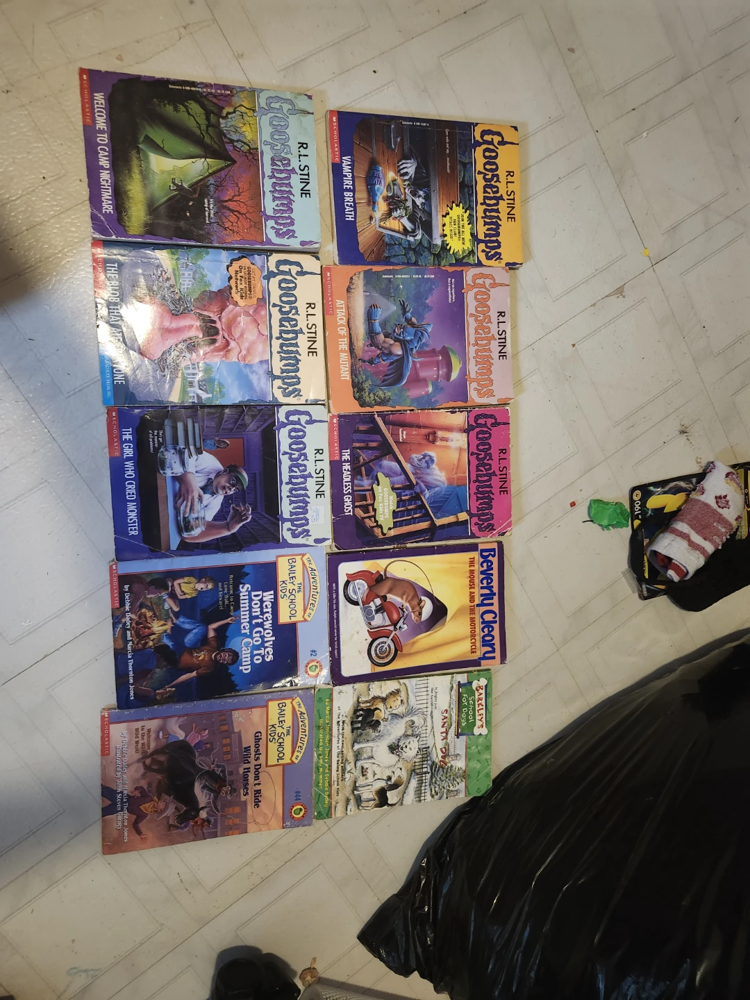 R.L. Stine Goosebumps Book Collection