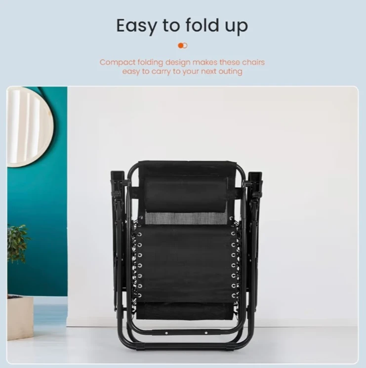 Black Zero Gravity Recliner Chair - photo 5