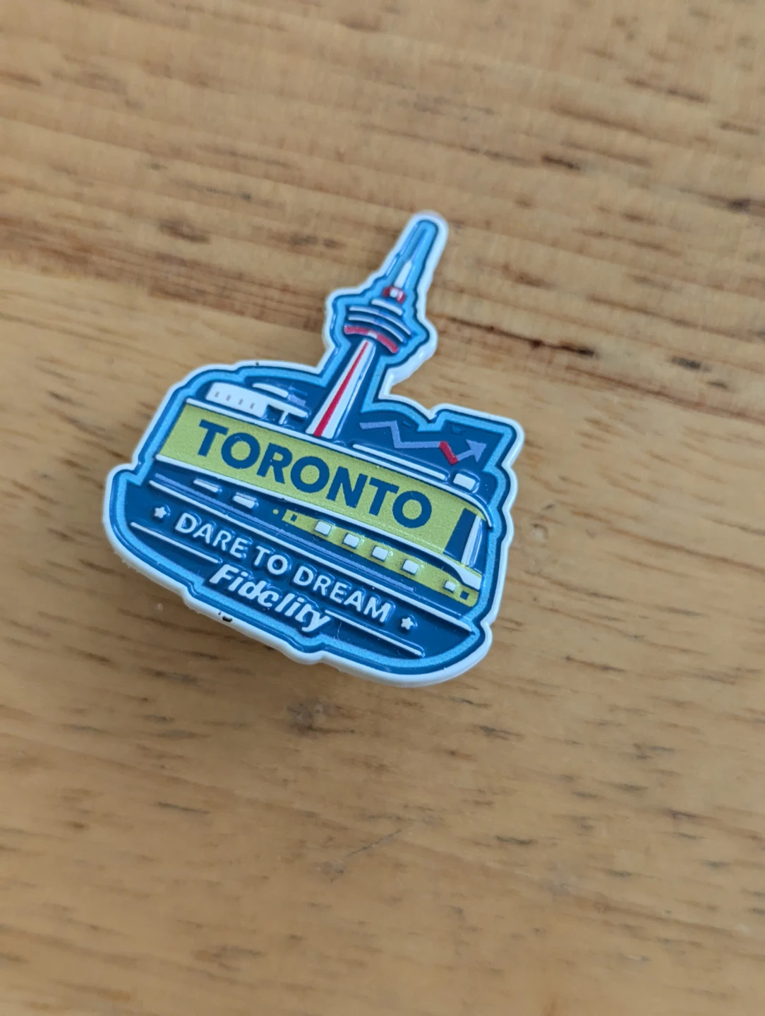 Toronto CN Tower pin ⚽