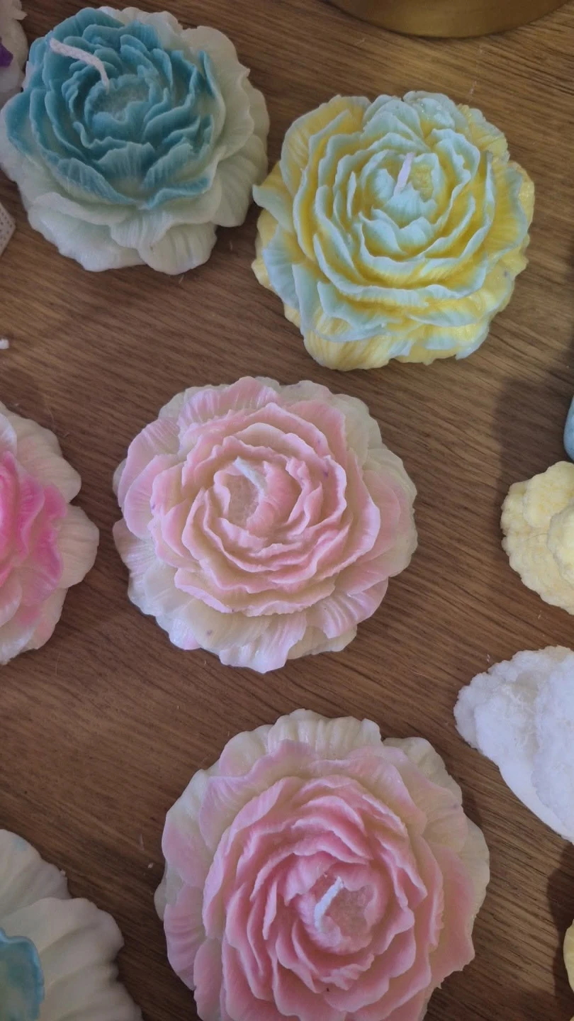 Rose Flower Scented Candles - photo 2