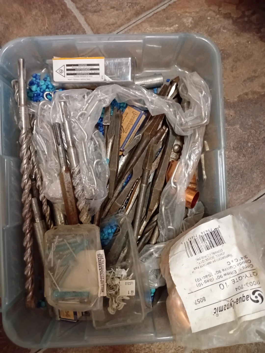 Assorted Tools and Hardware Lot