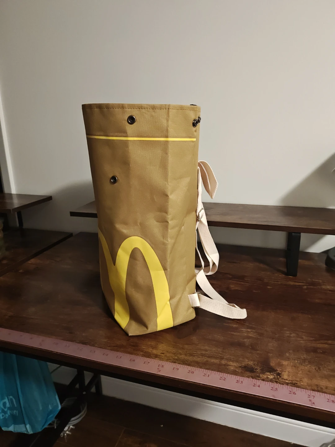 McDonald's Brown Paper Bag Backpack