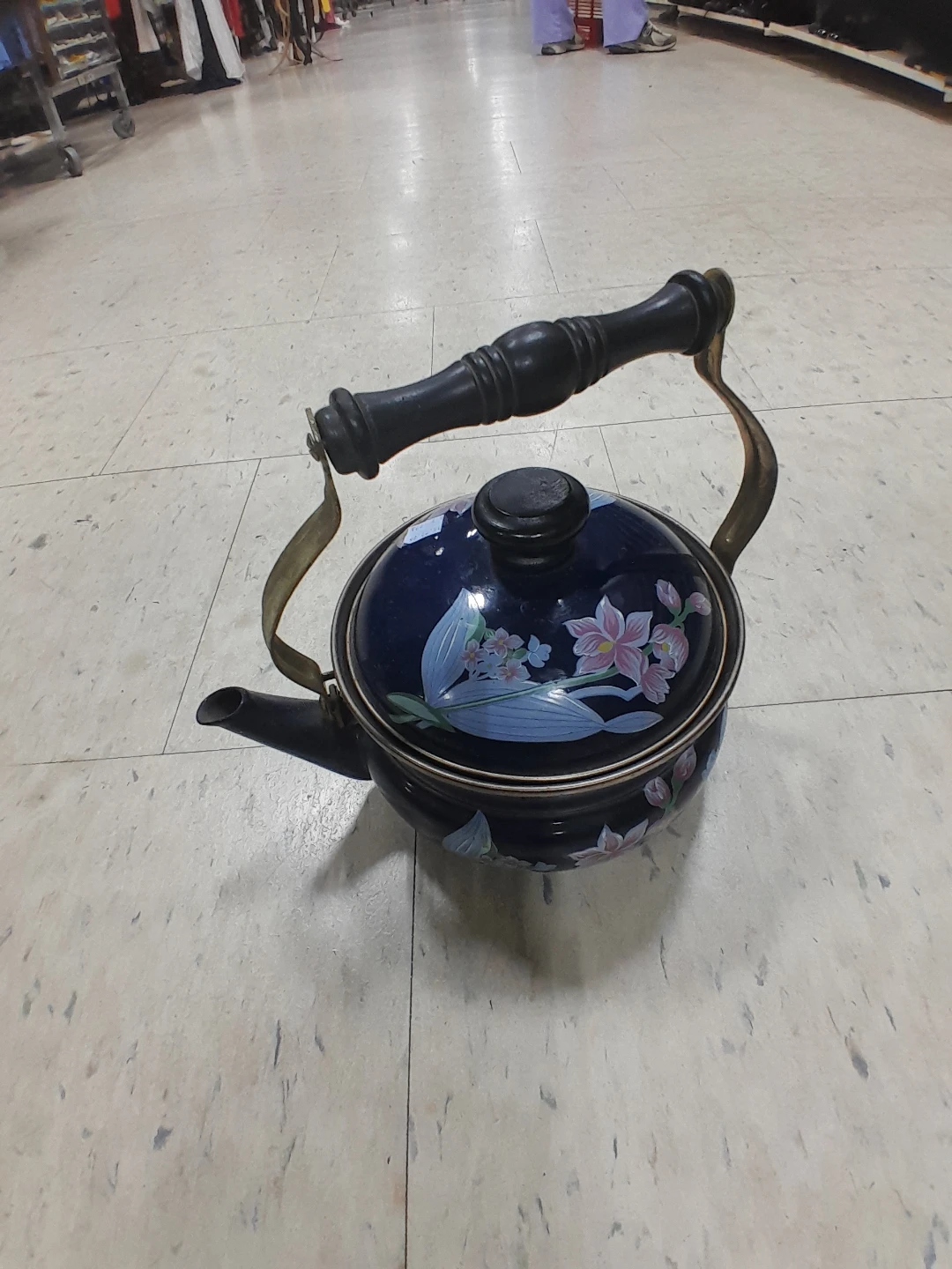 Decorative Floral Tea Kettle Vintage 3L Capacity - photo 3