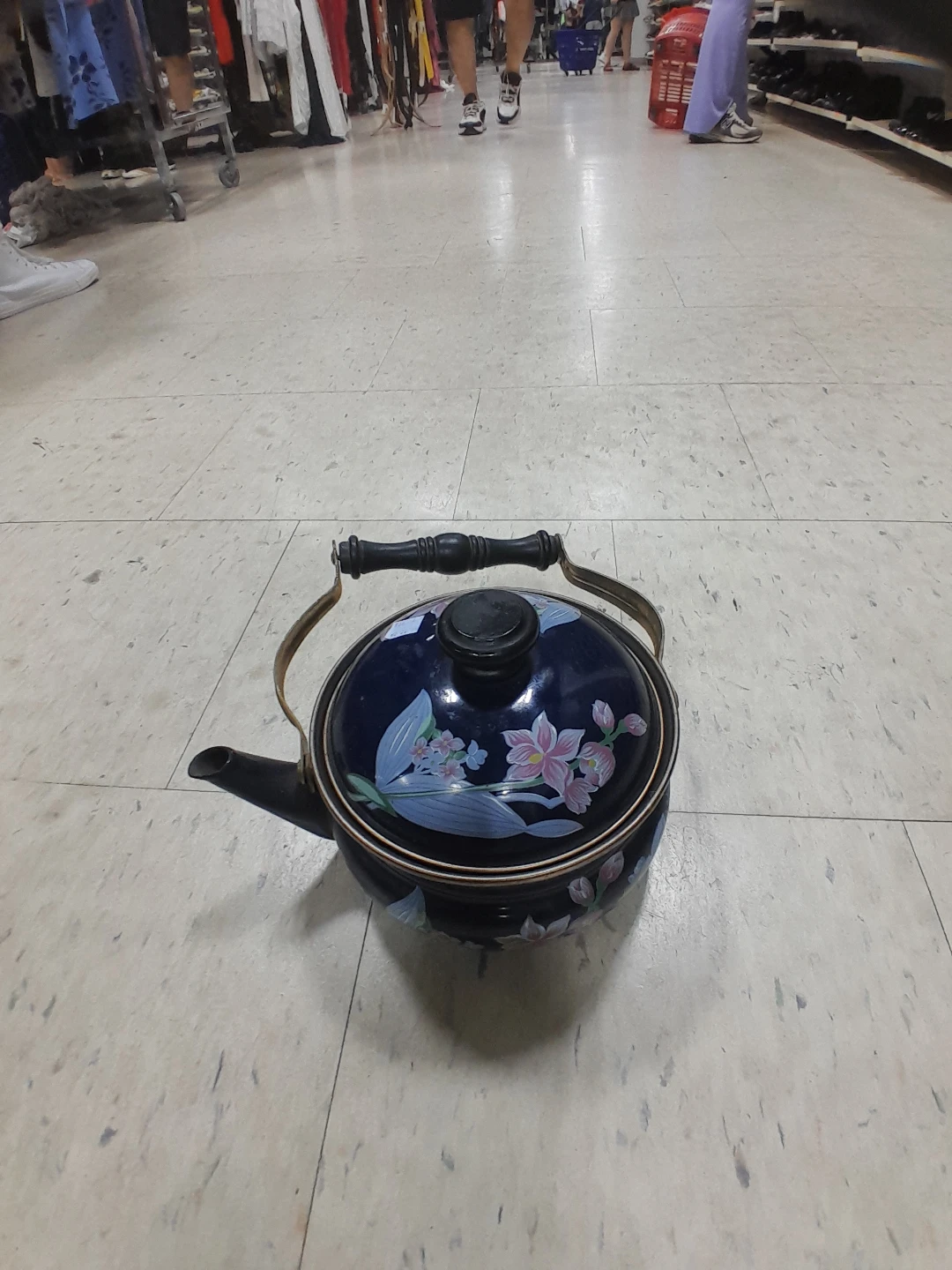Decorative Floral Tea Kettle Vintage 3L Capacity - photo 5