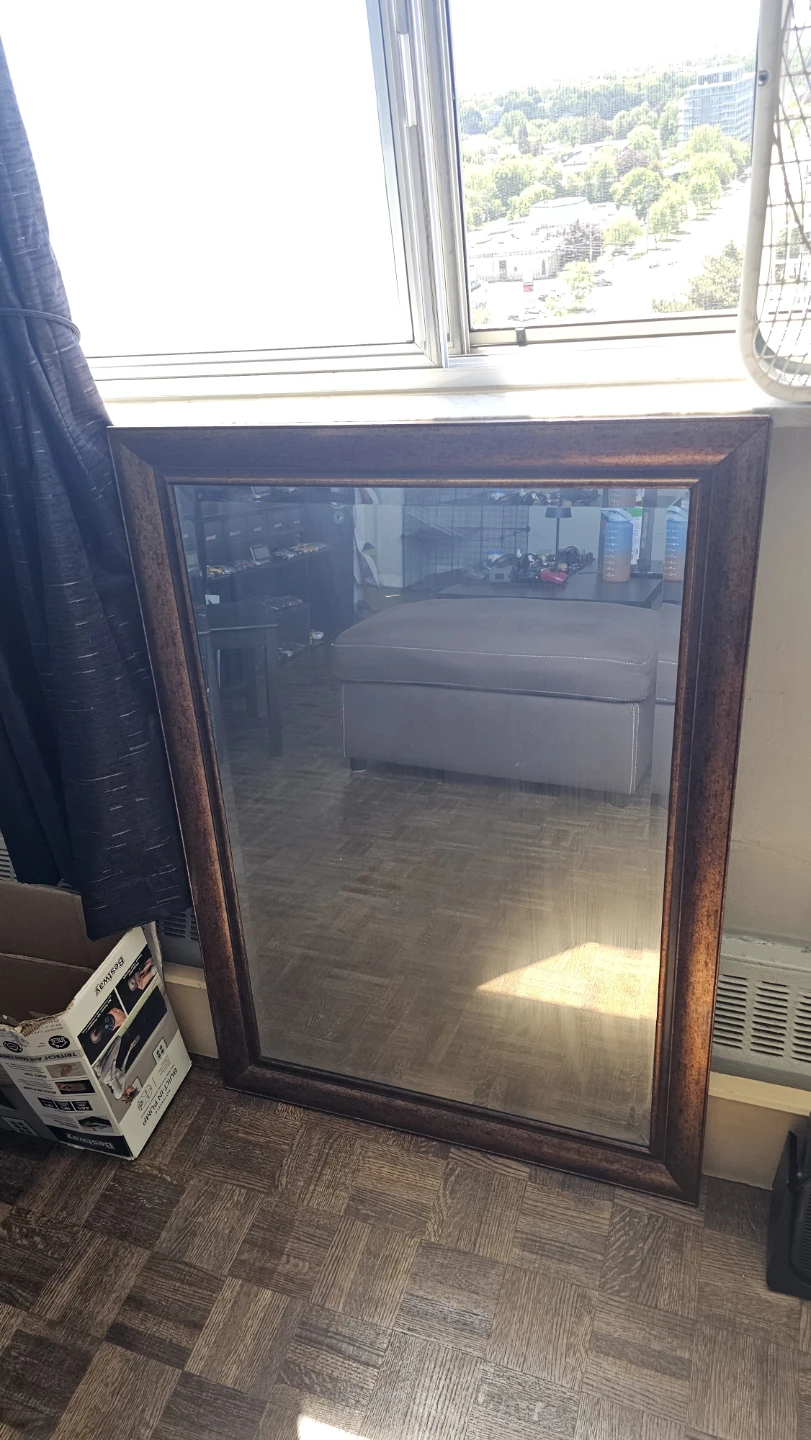 Large Framed Mirror - photo 2