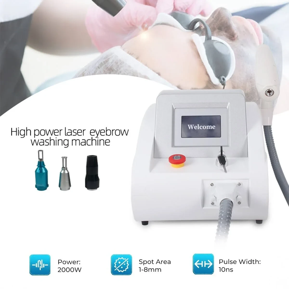 Máquina Láser Nd:YAG Portátil (High Power Laser Machine) - photo 2