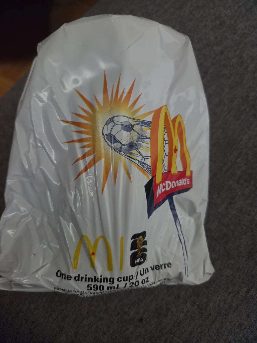 McDonald's FIFA World Cup Drinking Cup 590ml