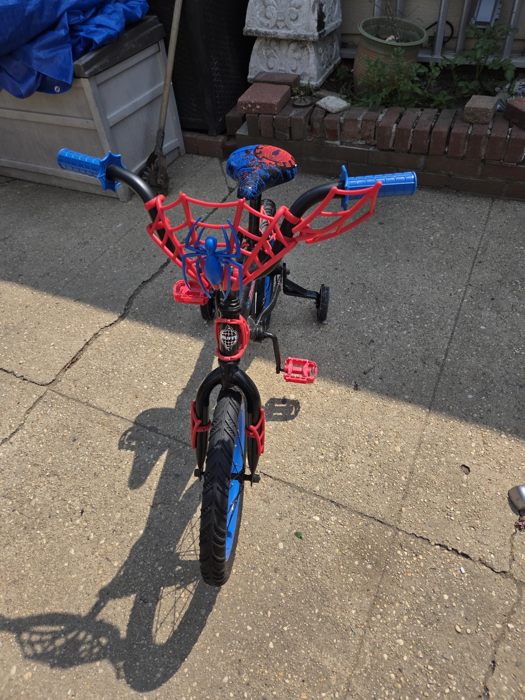 Kids Bicycle with Spider-Man Theme