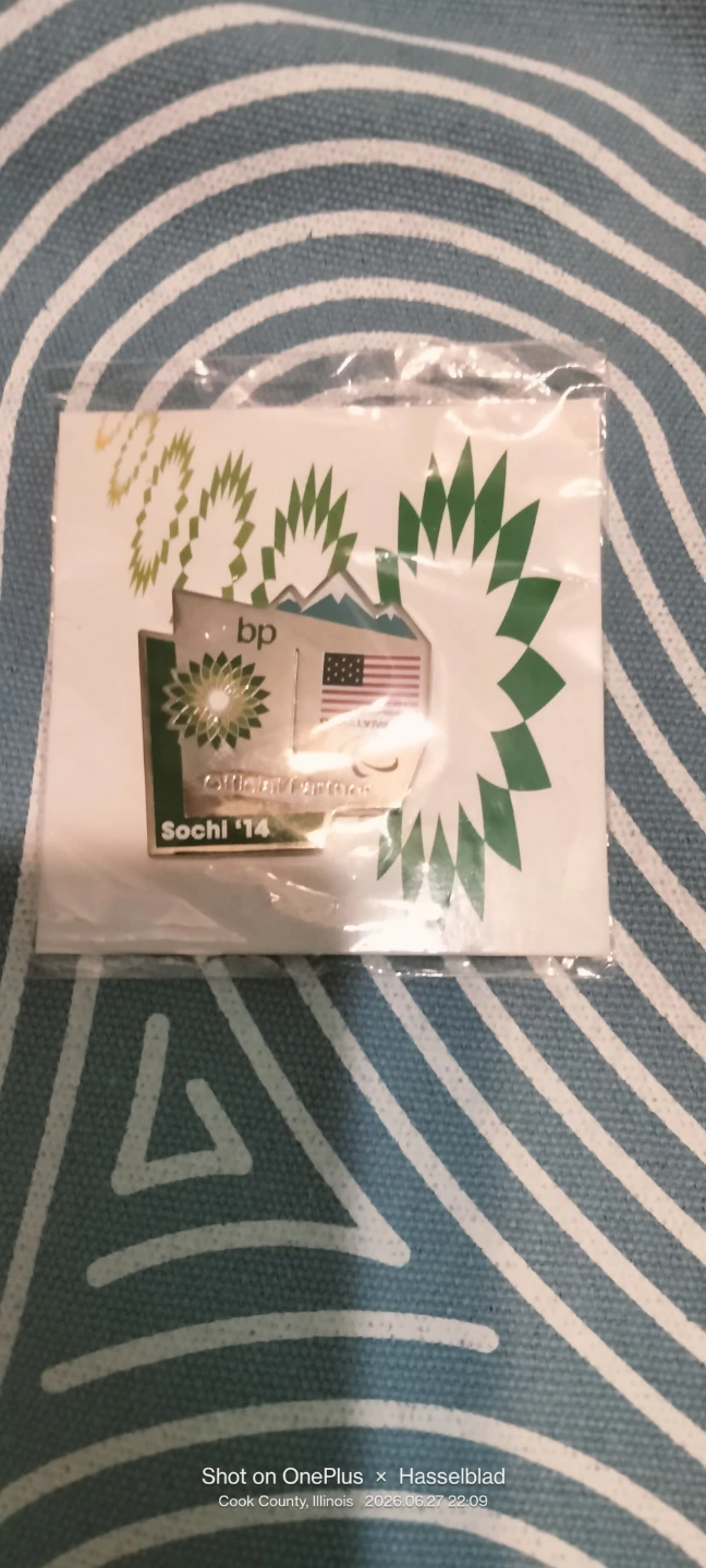 BP Official Partner Sochi '14 Pin