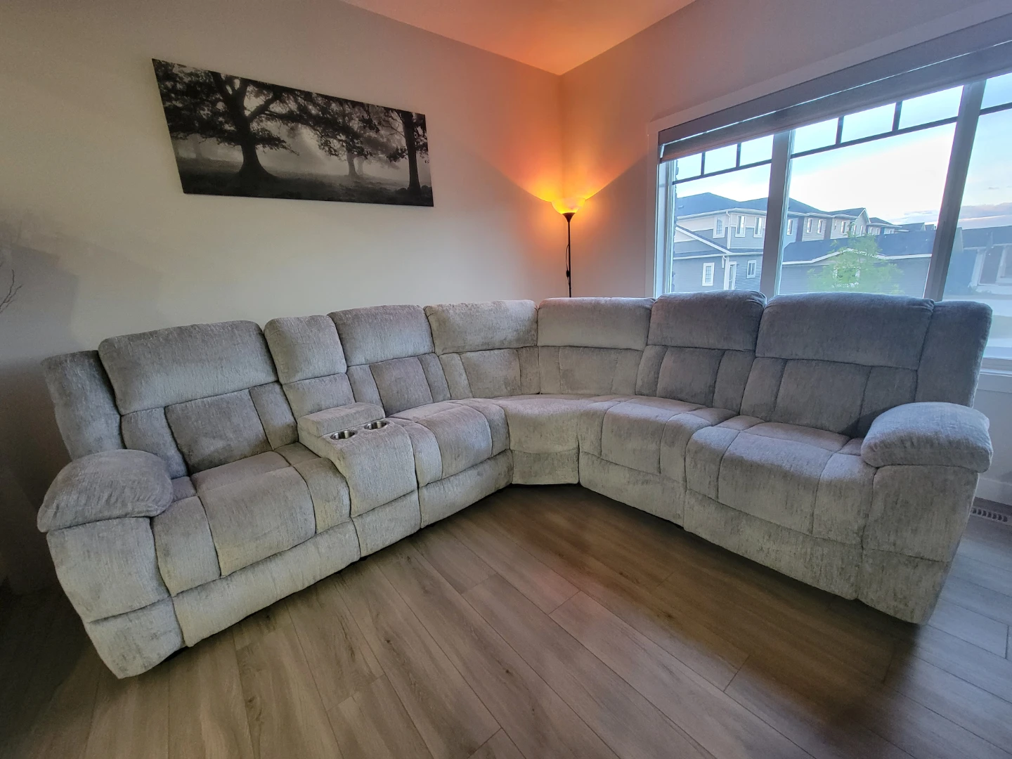 New Greay sectional couch for sale - photo 2