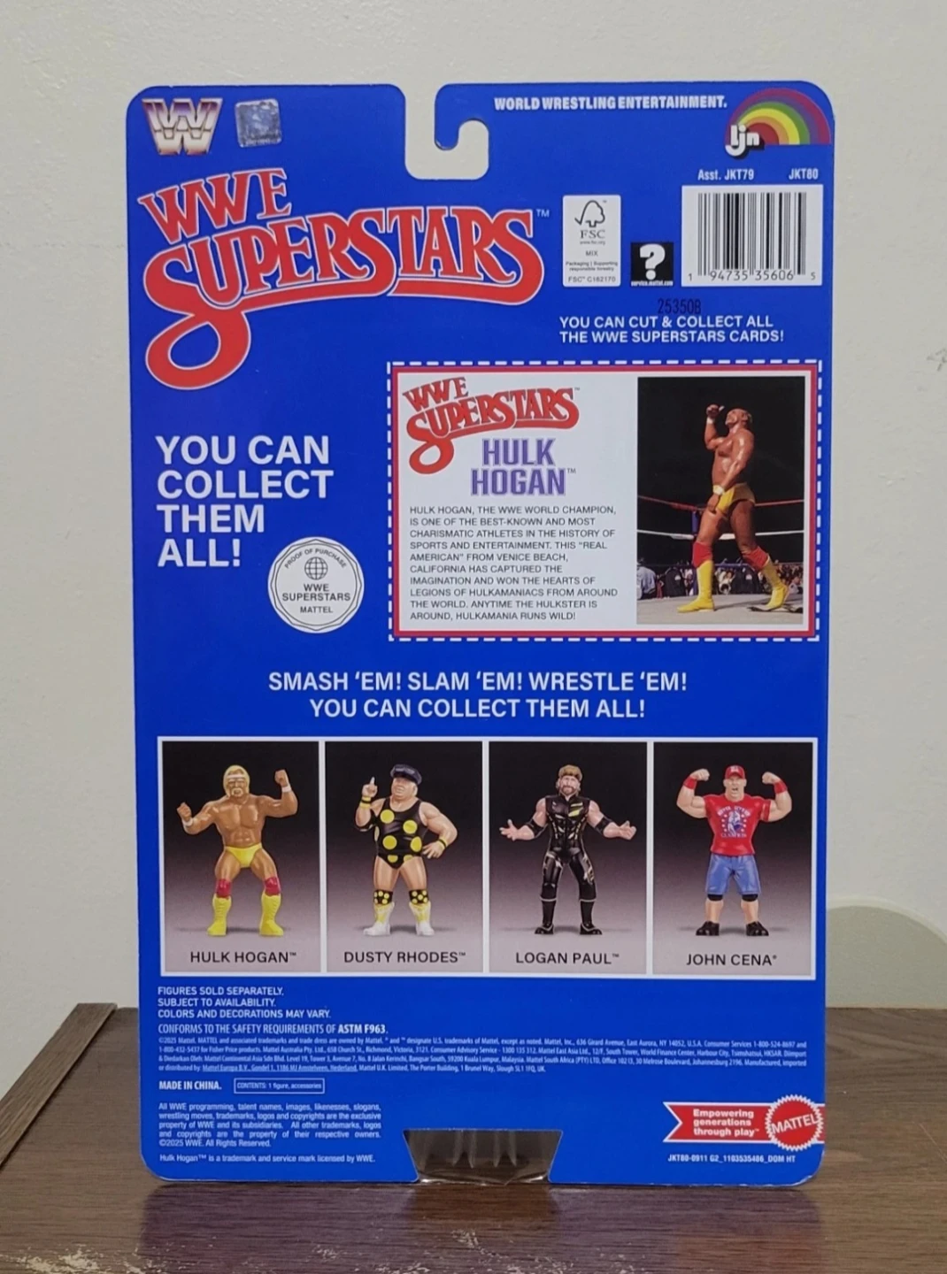 WWE LJN Superstars Hulk Hogan (Black) - photo 2