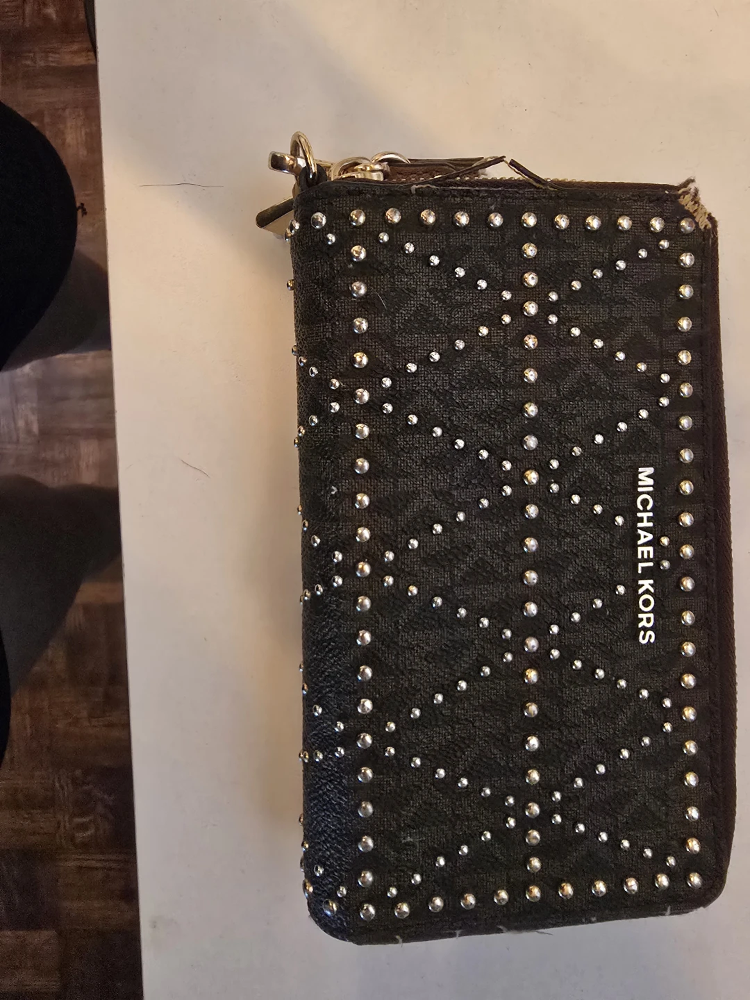 Michael Kors Studded Zip Around Wallet - photo 2