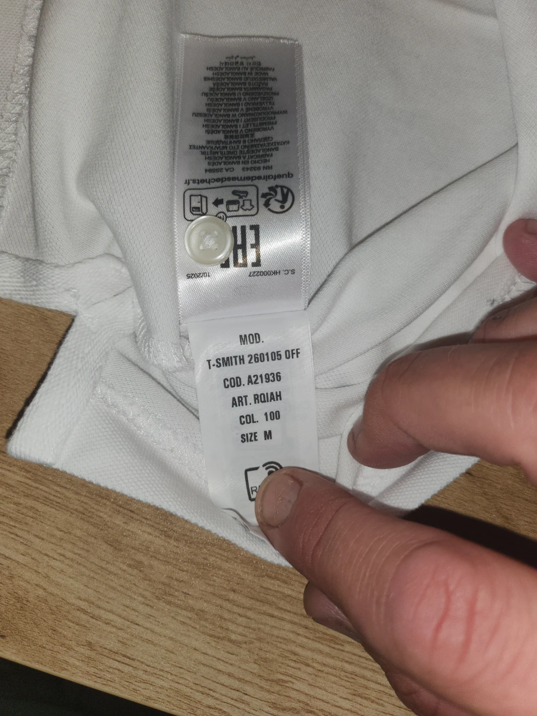 Diesel White Polo Shirt - photo 4