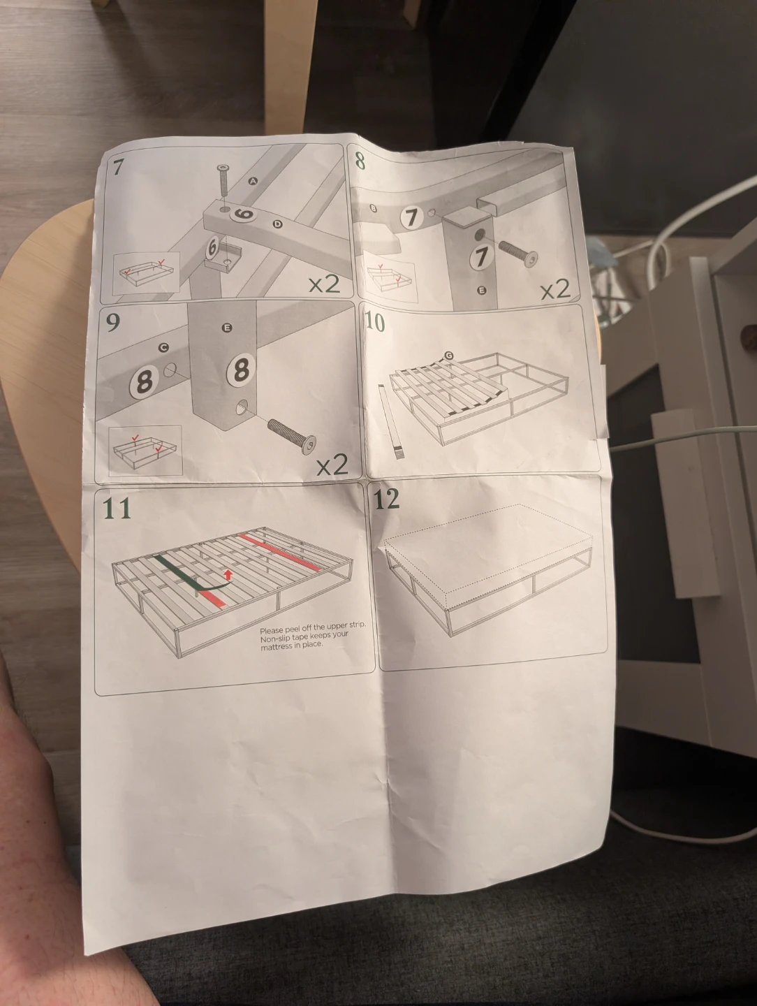 Zinus Platforma Mattress Foundation Instructions - photo 2